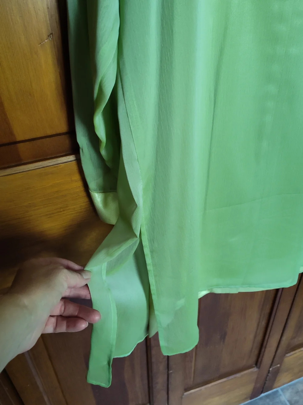 Vintage J.R. Nites by Caliendo Pale Green Formal 2-pc Dress Set